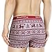 Natural Feelings Men's Underwear Christmas Gift Seamless Cotton Boxer Brief,Multicolour, Pack of 3 Size XL