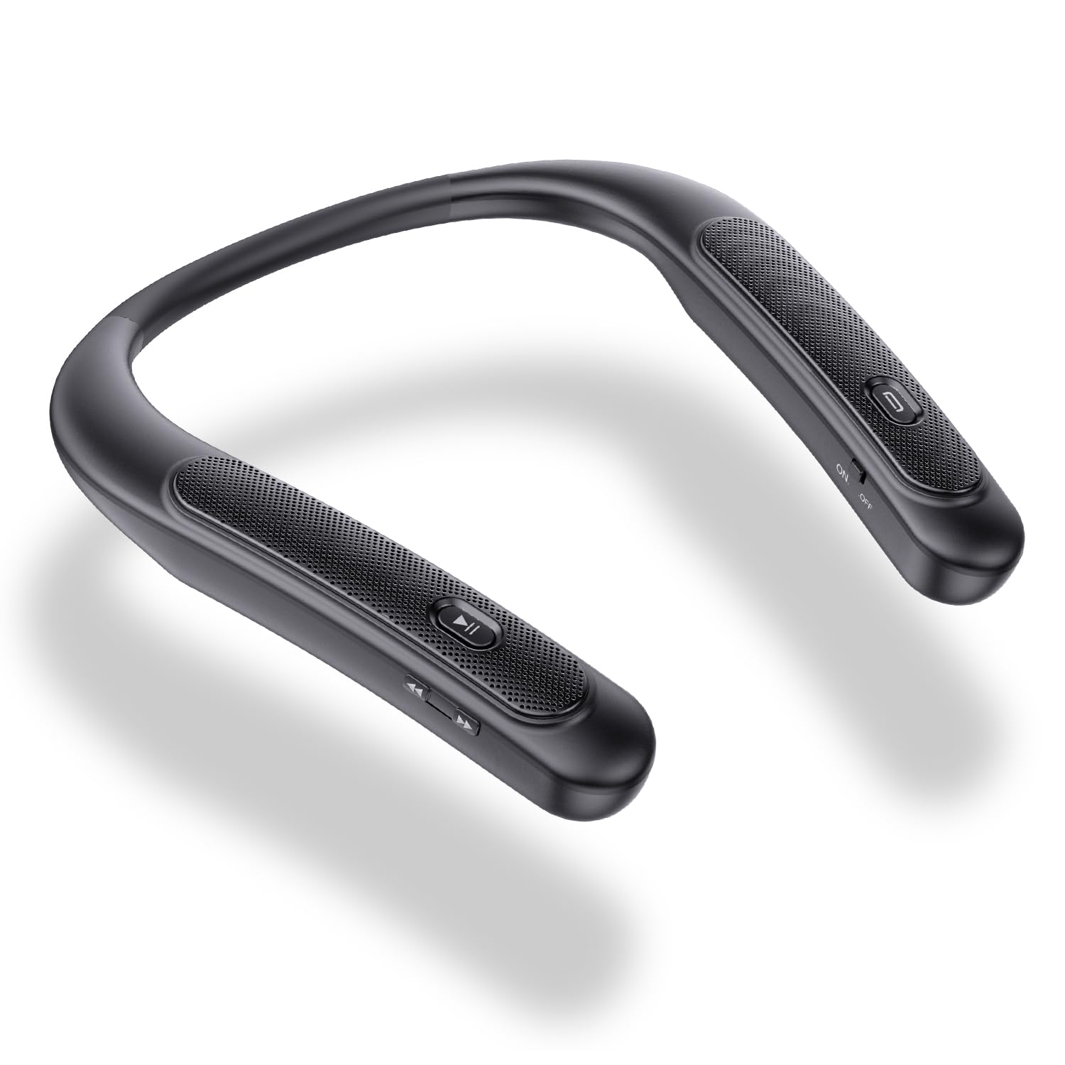 ネックスピーカー【新型超軽量デザイン】Bluetooth 5.4 対応 ウェアラブルネックスピーカー 日本語音声案内 首掛けスピーカー 耳元 肩掛け イヤーフック/ショルダーホック 2台同時接続 15時間連続再生 内蔵マイク ハンズフリー通話/TV/ゲーム/家事/仕事/アウトドアに最適商品画像