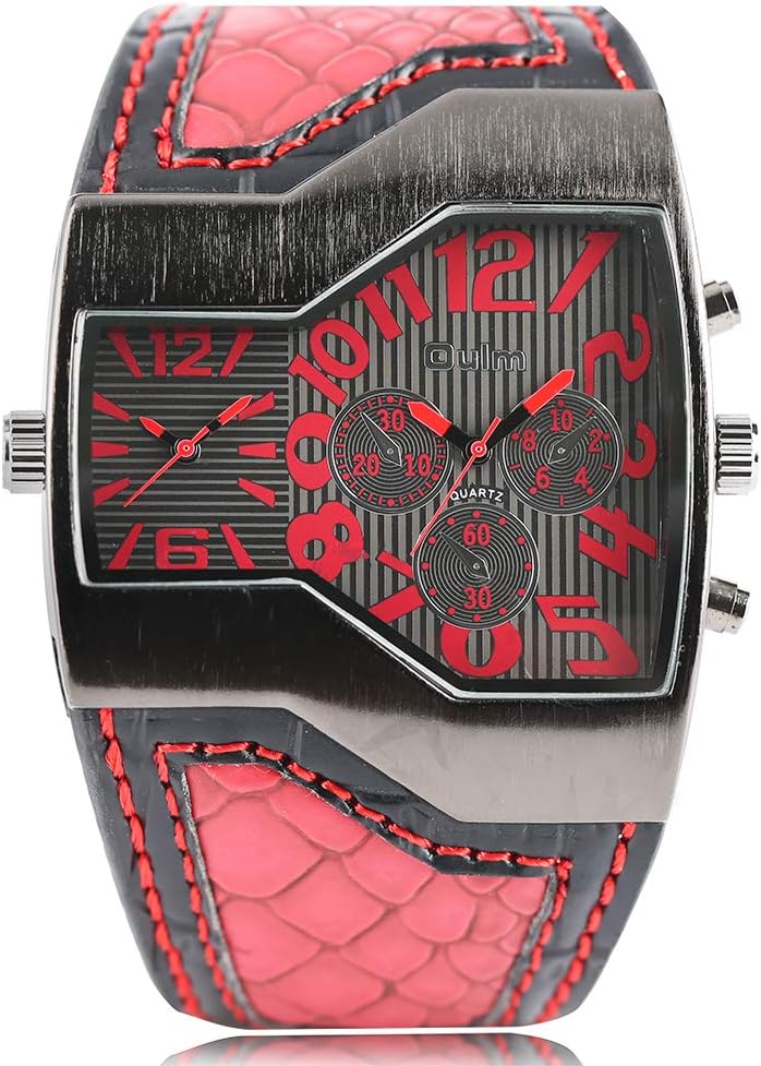 Watches for Men Women, OULM Mens Watches Top Brand Luxury Big Watch, Man Quartz Military Sport Watch