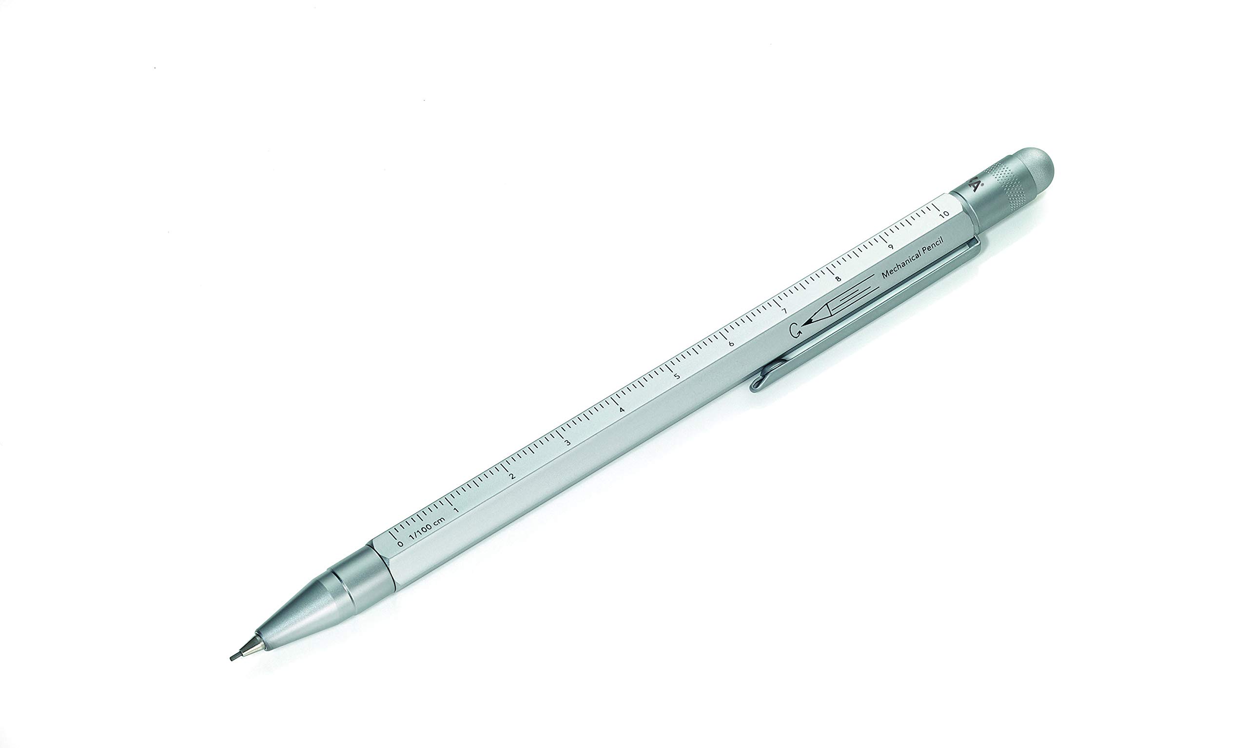 Troika Construction Graphite Mechanical Pencil - Silver