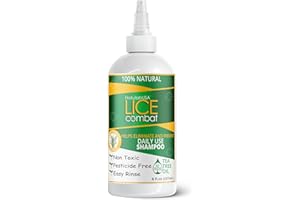 NATULABUSA Lice Shampoo | Kills Lice, Super Lice & Nits | Repels & Prevents | Pesticide Free | 100% Natural | Tea Tree + Coconut Oil | Best Value | Smells Great.… (Small)