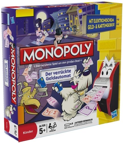 Hasbro 00271100 - Monopoly - Der verrückte Geldautomat
