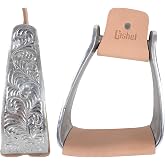 Cashel Company Engraved 3in Slanted Stirrups N/A N/A