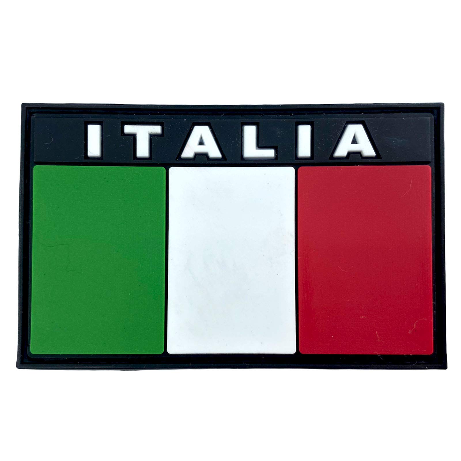 Italy Italian Italia Flag Airsoft PVC Morale Cosplay Team Patch