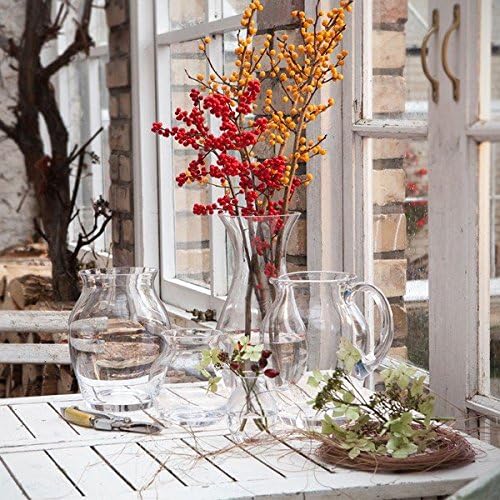 Dartington Crystal Flower Garden Spray Vase, Single, Clear, 13.5x13.5x14 cm - Image 4