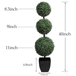 momoplant Artificial Topiaries Ball Tree