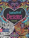 Fantastical Designs Coloring Book: 18 Fun Designs + See How Colors Play Together + Creative Ideas (Fun Stitch Studio Coloring Book)
