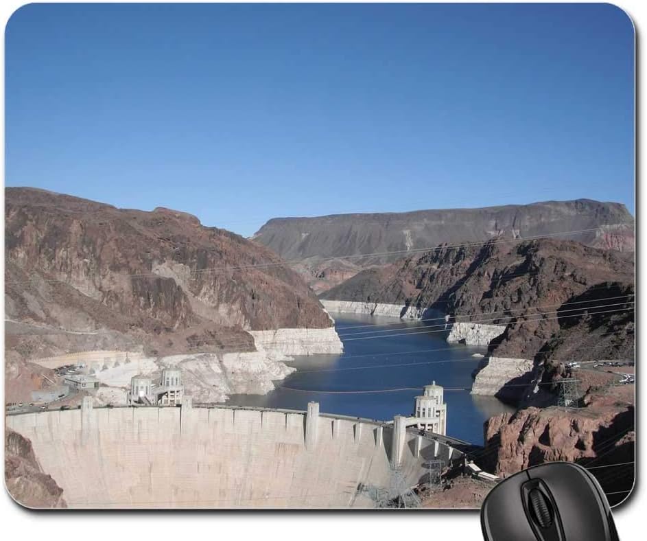 Mouse Pad - Boulder Dam Las Vegas Nevada Hoover Dam Dam