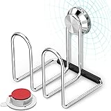 SWEMOX Magnetic Sponge Holder, Instant Pop On & Pop Off Detachable, Full Stainless Steel, Unobstrusive Compact Mounted…