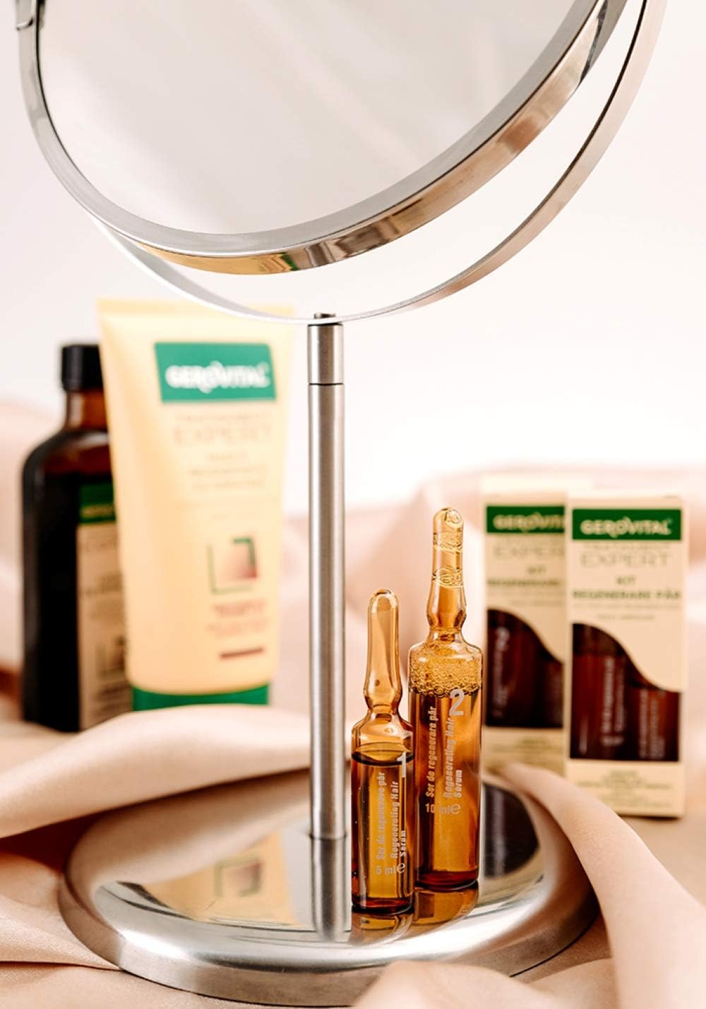 Gerovital Tratament Expert Hair Serum, Regenerating Hair Growth with Keratin Hair Treatment - Image 5