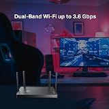 TP-Link Archer BE3600 Dual Band WiFi 7 Router 2.5G Ports USB 3.0 EasyMesh view 4