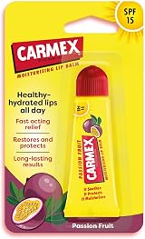 Carmex Passion Fruit Lip Balm Tube SPF 15 Sun Protection Dry Cracked Lips 10g view 9