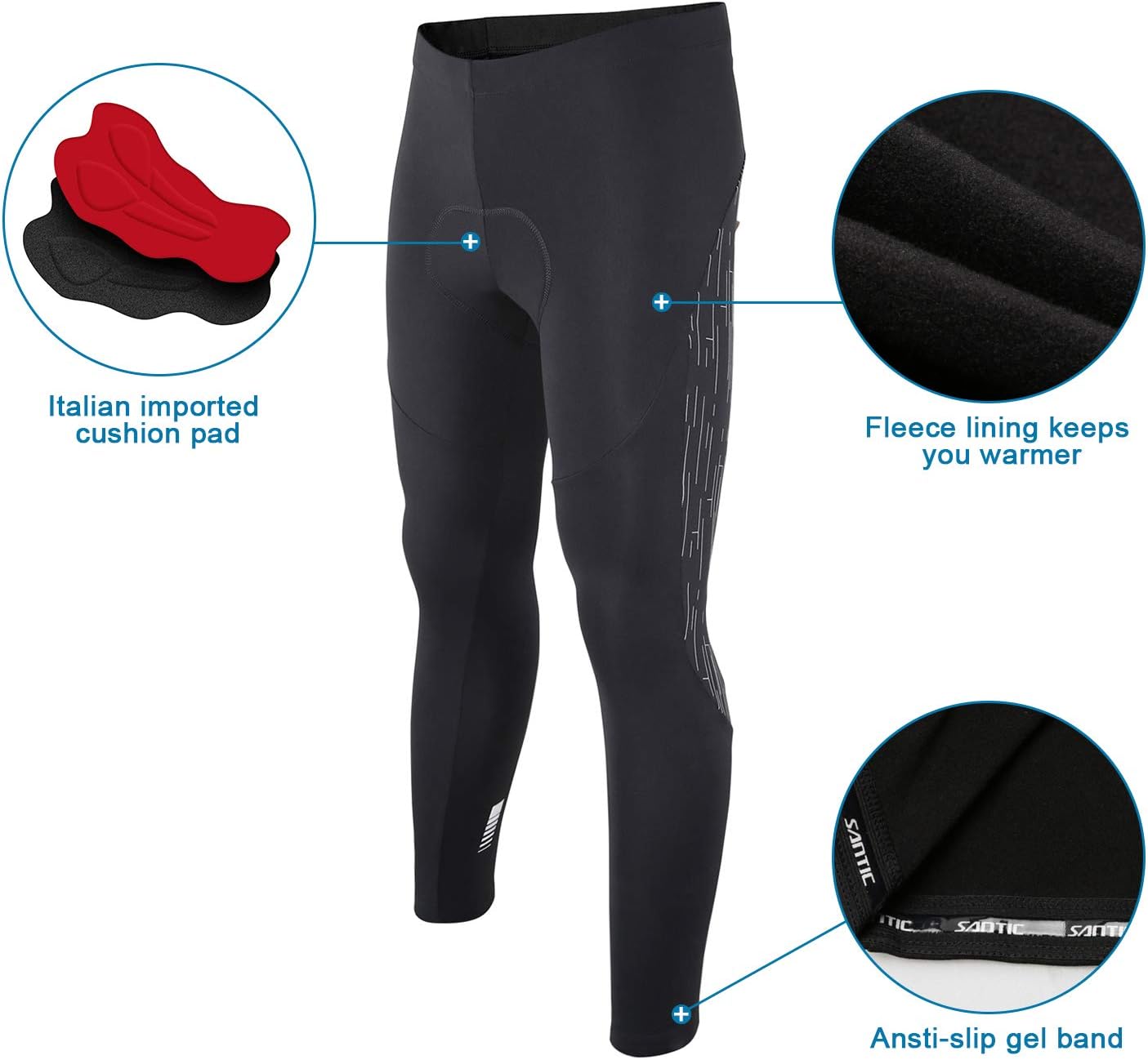 santic cycling trousers