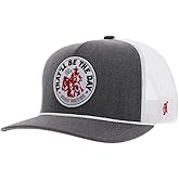 HOOEY John Wayne Trucker Hat for Men – Adjustable Snapback, Breathable Mesh Baseball Cap - Western Trucker Hat, Structured 5-Panel - One-Size - That'll Be The Day Patch Design - Grey/White