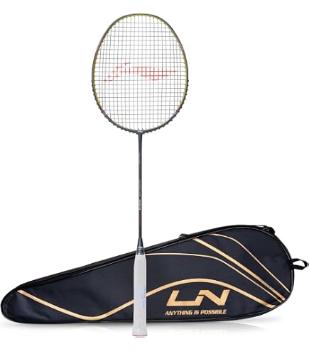 Amazon.com : Li-Ning G-Force X5 Carbon Fibre Badminton Racket with