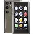 EBTOOLS Small Mini Smartphone, for S23 Pro 3G Cellphone, Ultra Thin Mobile Phone, 3in Display, 2GB 16GB ROM, 2MP 5MP Camera, for Android 8.1 System (Blackish Green)
