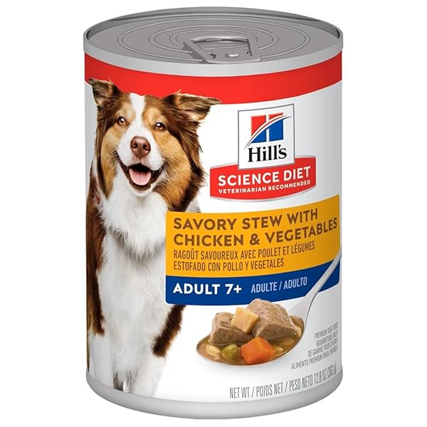 HILL’S SCIENCE DIET SAVORY STEW WITH CHICKEN &...