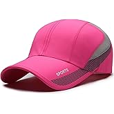 Malaxlx Quick Dry Baseball Cap for Men Women – Adjustable Breathable Sports Hat UPF 50+ Sun Protection