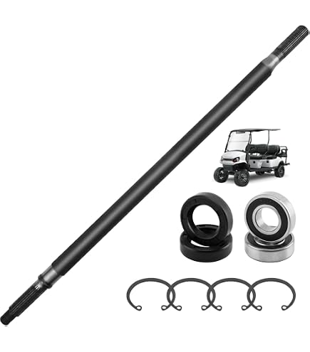 Amazon.com : Misakomo EZGO Rear Axle Shaft Bearing Kit Fit for TXT