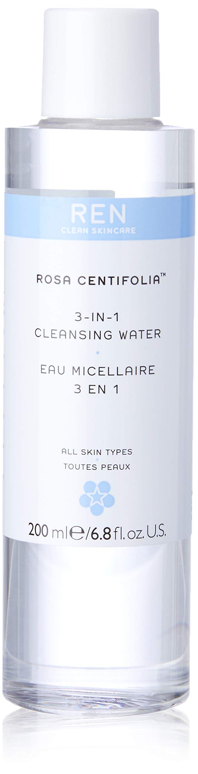 REN Rosa Centifolia 3-in-1 Cleansing Water, 200 ml