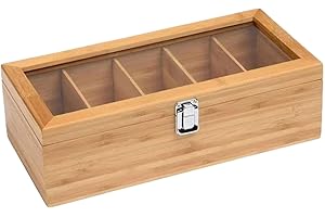 Yqqhrbm Organizer Multifunctional Wood Tea Box for Drawer Countertop Cabinet