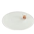 Milan Queenie Lazy Susan, 24", White