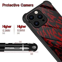 TnXee Compatible with iPhone 14 Pro Max Case,Laugh