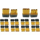 SoloGood 10 Pairs Amass MR30 Male Female Connector Plug for RC Multicopter Airplane