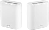 ASUS EBM68 Tri-Band WiFi 6 Mesh System 2-pack Business 5 SSIDs 2.5Gbps Port view 3