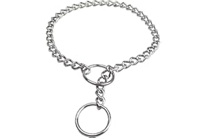Hamilton Extra Fine Choke Chain Dog Collar, 12-Inch