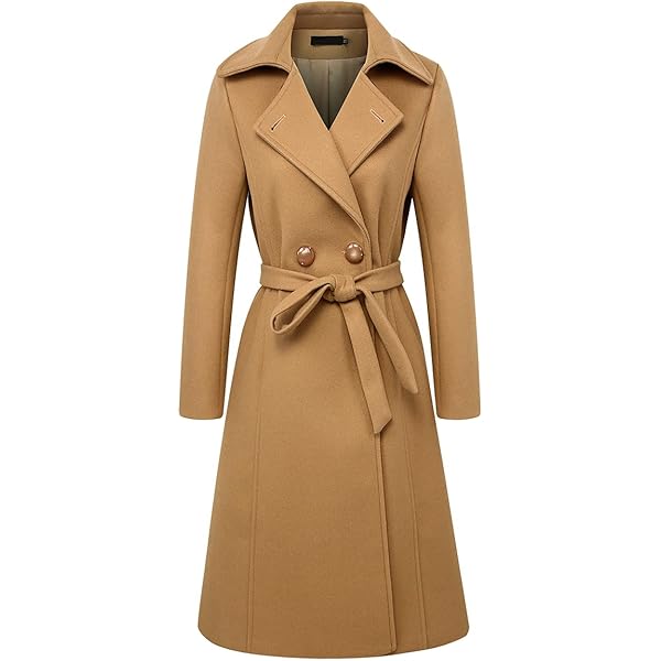 ジャケット・アウター Vintage Double Breasted Wool Long Coat 2025 AW] EFFECTEN / Shaggy wool double breasted long coat