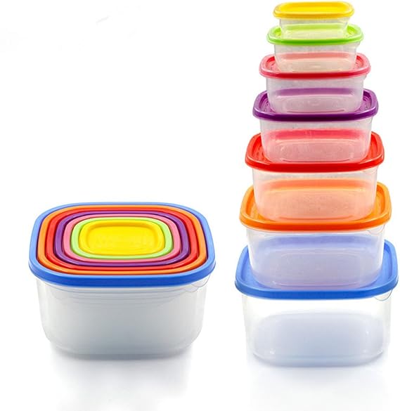 LJH Almacenamiento de Alimentos Contenedor con tapa Perfect Recipientes