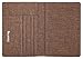 SimpacX Fabric Passport Holder Wallet Cover Case RFID Blocking Travel Wallet (dark coffee)