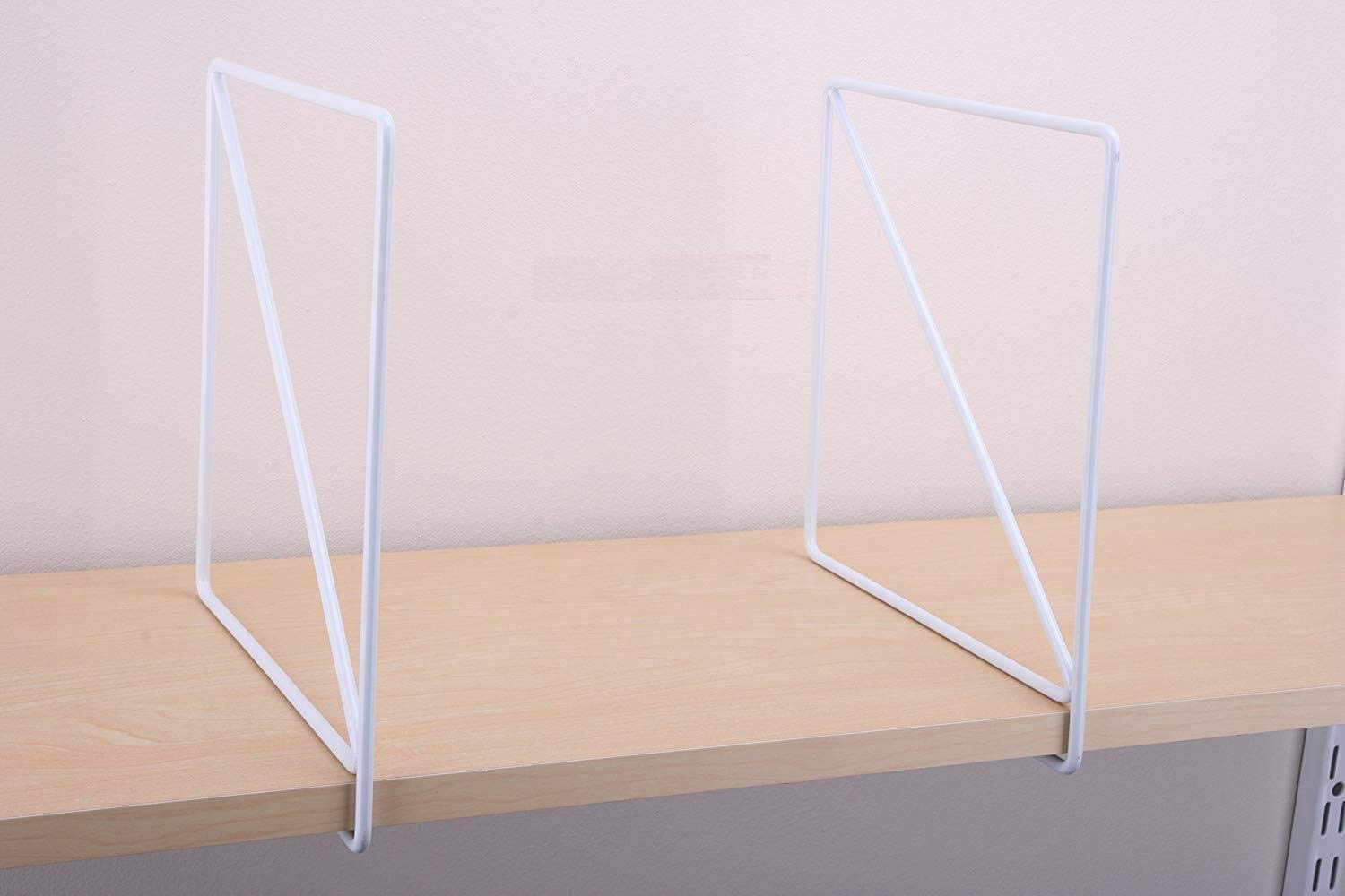 Indian Decor 8 X 8 Inch Metal Wardrobe Shelf Partitions Dividers