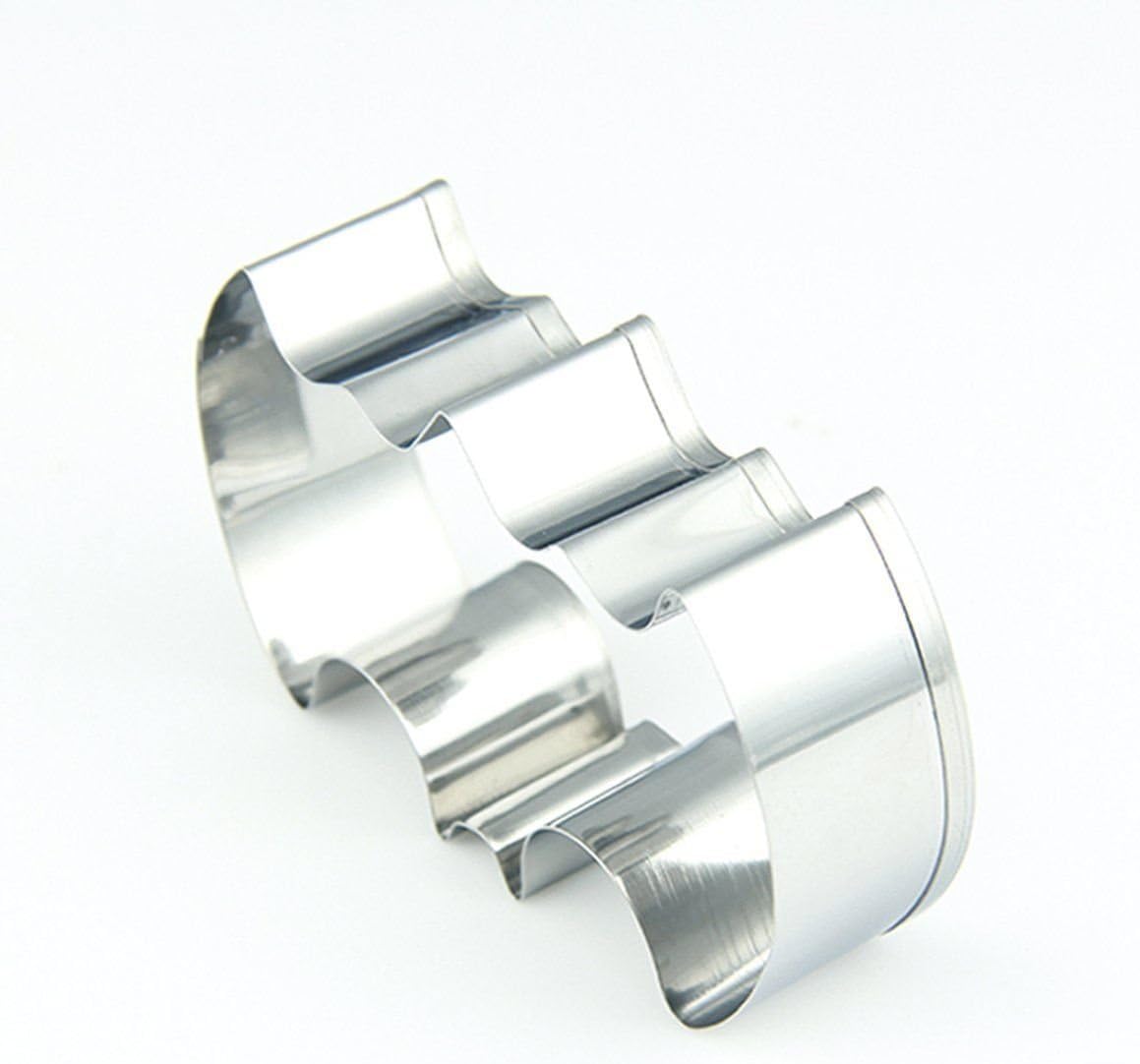 LAOMAO Stainless Steel Biscuit Cake Cookie Jelly Cutters Mold Bat Vampire, Silver, 1pcs - Image 3