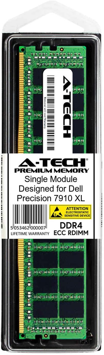 Computer Components Server Specific Memory Ram Atsrv X1r1 A Tech 32gb Module For Dell Precision 7910 Xl Ddr4 Pc4 190 2400mhz Ecc Registered Rdimm 2rx4 Internal Components