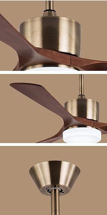 132x45 cm 52 deckenventilator licht mit fernbedienung/LED dimmbare