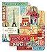 Cavallini Mini Notebooks Paris 4 x 5 5, 3 Mini Notebooks