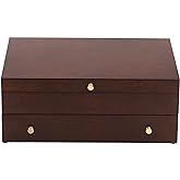 Lenox 893826 Mahogany Flatware Chest, 8.8