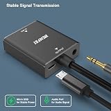 BENFEI HDMI to VGA Adapter 3.5mm Audio Port for TV Stick Laptop Monitor view 2
