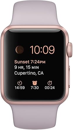 smartwatch apple rose gold