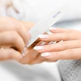 OWill 12 PCS Nail Files 100/180 Grit Double Sided Emery Board White view 5