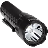 Nightstick XPP-5420B 3 AA Intrinsically Safe Permissible Flashlight, Black | Deep-dish parabolic reflector - Single button tail switch control - Impact resistant water-proof polymer