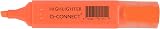 Q-Connect Orange Highlighter Pen Pack of 10 – Chiselled Nib, Bright Ink view 4