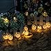 {Longer and Brighter 29ft 50LED} Hallomall™ Outdoor Solar String Lights Fairy Lights, Crystal Ball Solar Powered Outdoor Decorations Ambiance Lighting For for Garden Fence Path Landscape Christmas (warm white)