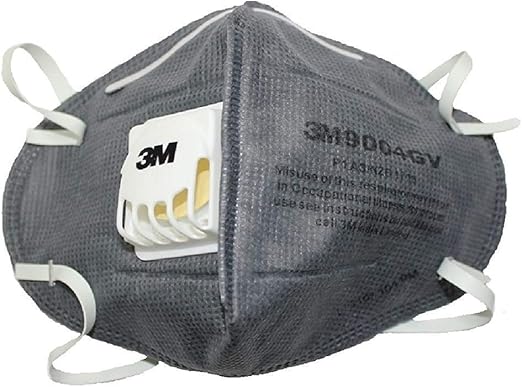 3M Fabric Anti Pollution Mask (Grey) -Pack of 2