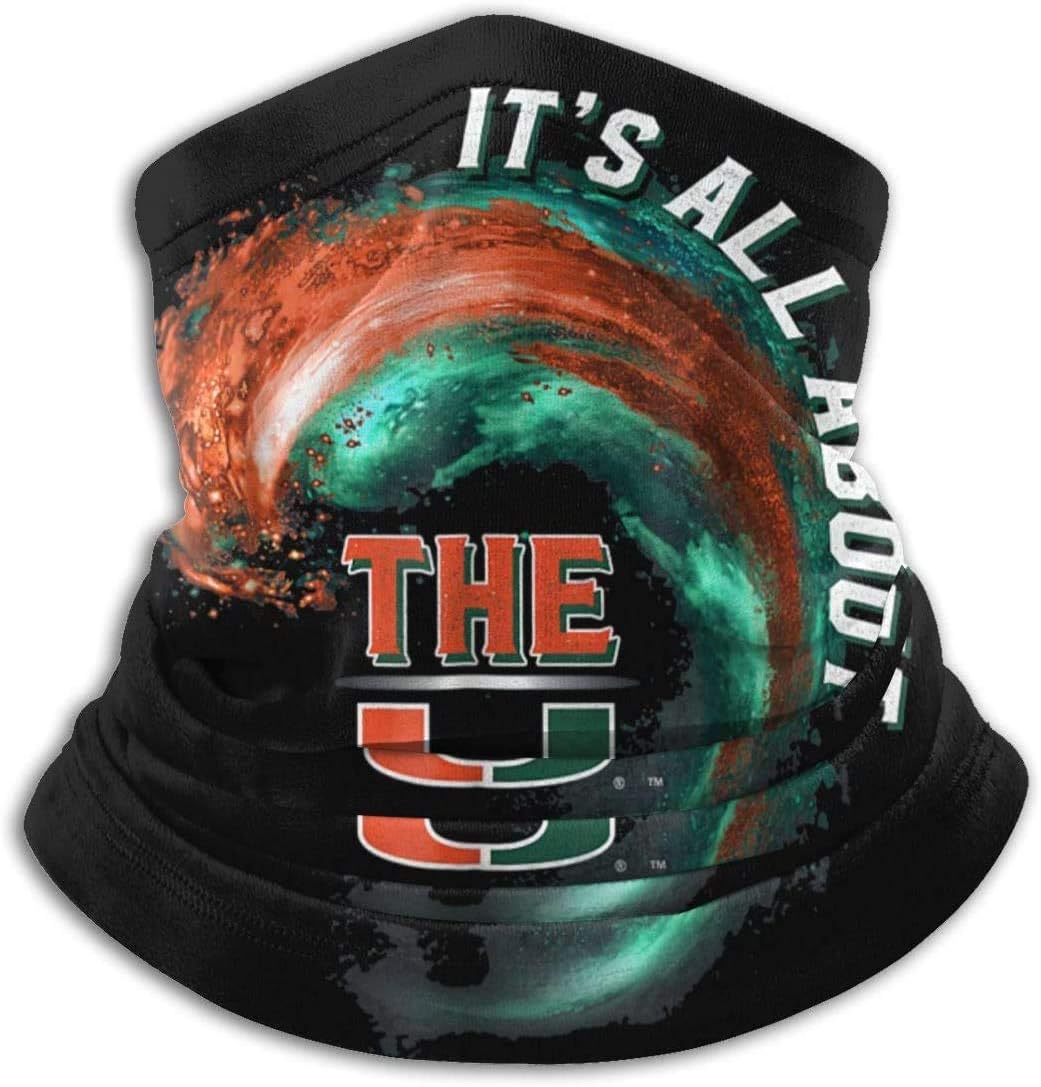 PATED Miami Hurricanes Wave - All About The U Microfiber Neck Warmer