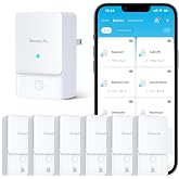 GoveeLife Smart Water Leak Detector 2 with 1968ft Ultra-Long Range, 6 Pack | WiFi Water Sensor with SMS/Email/APP Push and Sound Alarm, 5-Year Battery Life, IP66, Suitable for Home, Basement, Kitchen