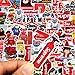 Personality Popular Brand Stickers Laptop Stickers Waterproof Skateboard Snowboard Car Bicycle Luggage Decal 50pcs Pack (Personality Popular Brand)
