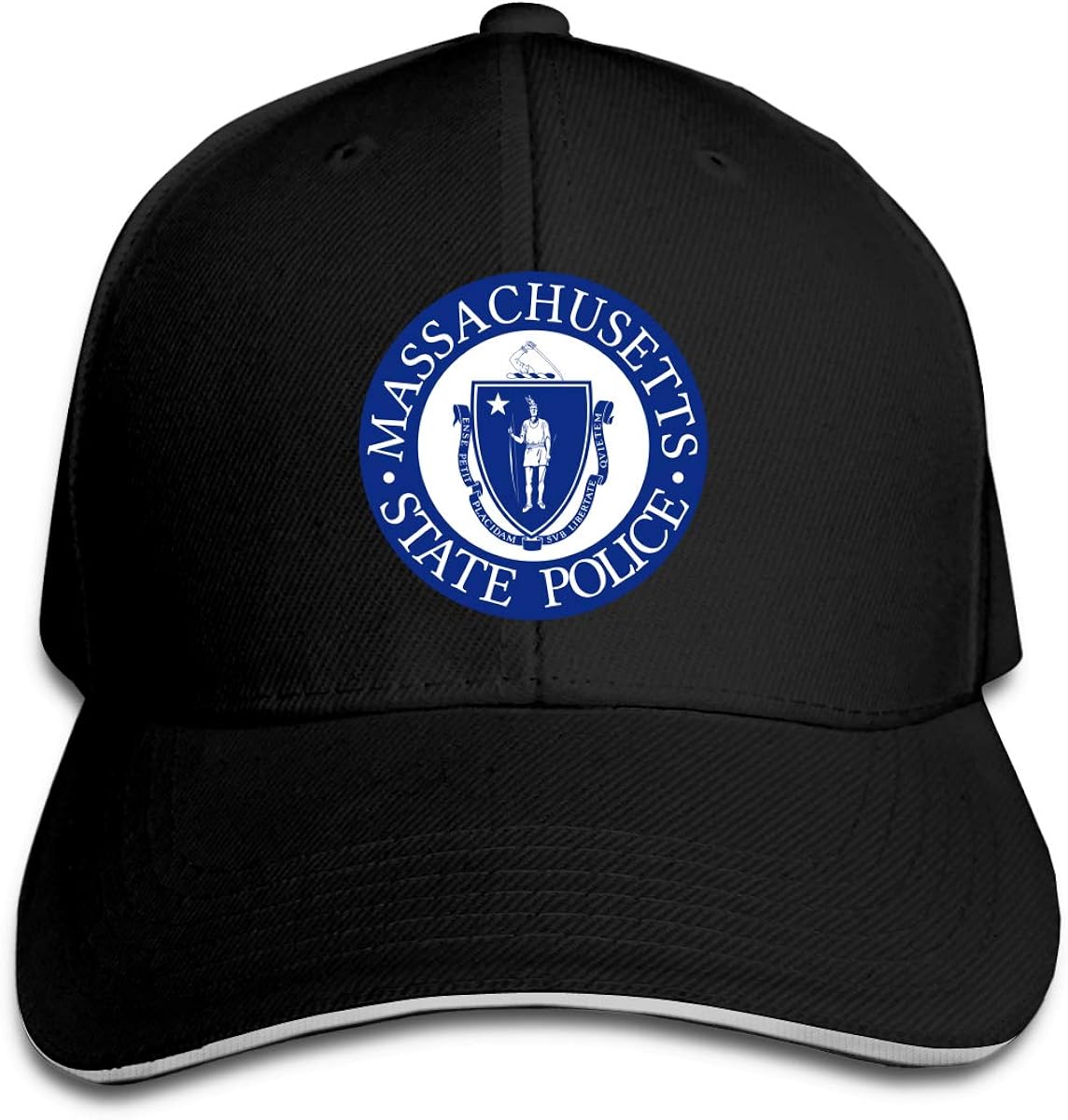 Amazon.com: Seal of The State Police of Massachusetts Trucker Baseball